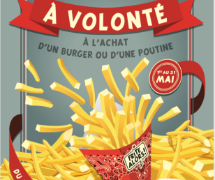 C'est le mois de la Frite à Volonté chez Frite Alors!